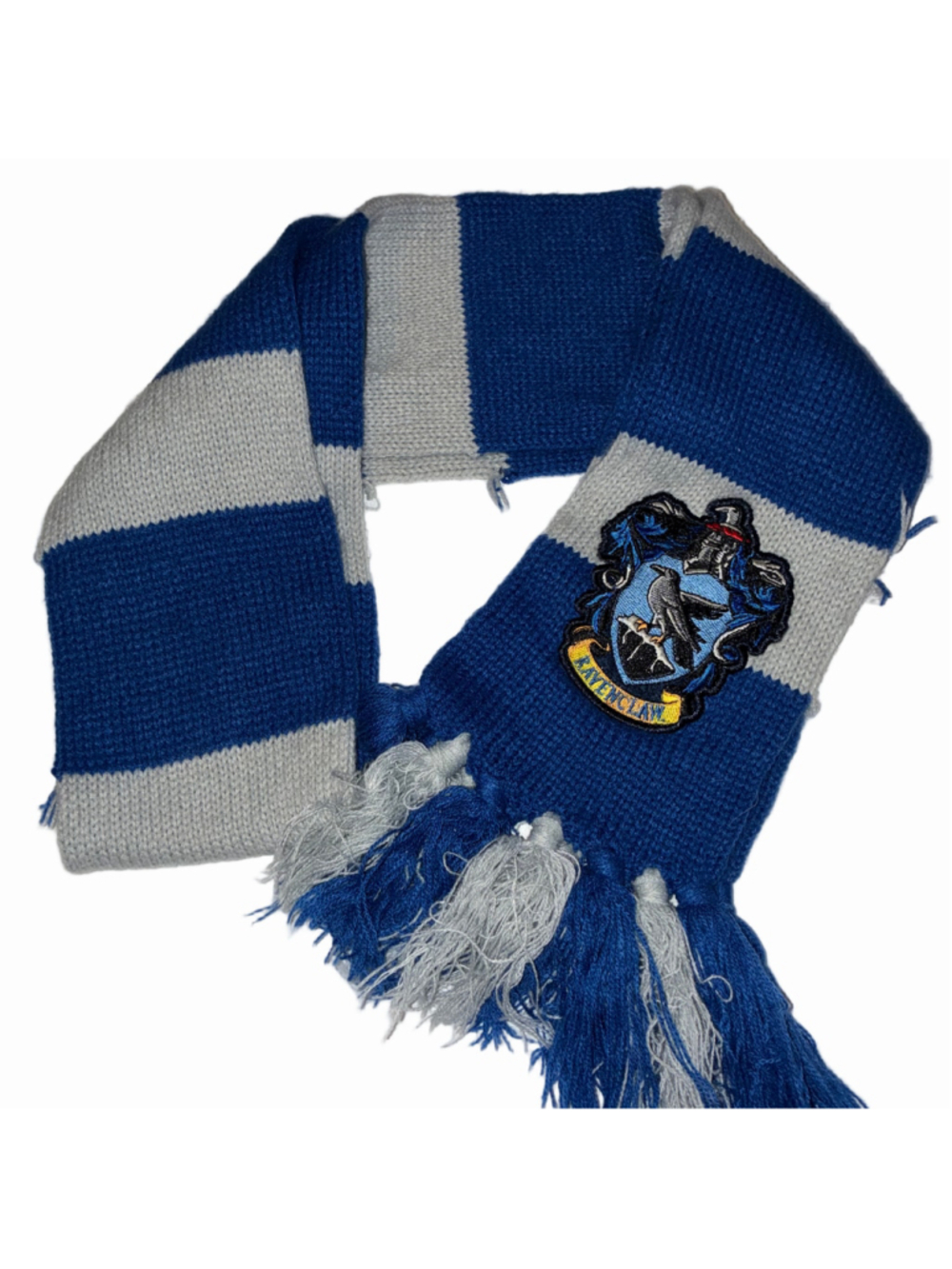 Harry Potter Rubies Ravenclaw Luna Lovegood Scarf One Size Blue Grey